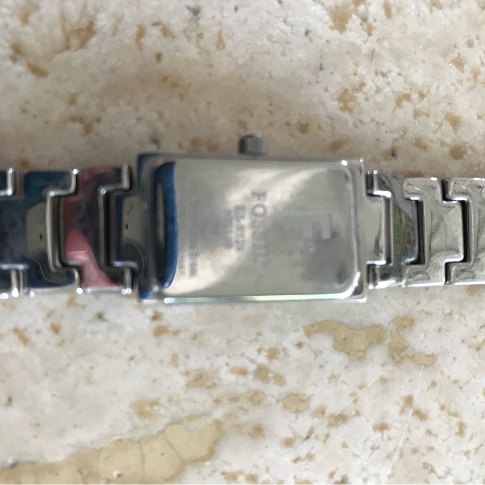 GORGEOUS FOSSIL STAINLESS STEEL WATCH - Picture 4 of 10